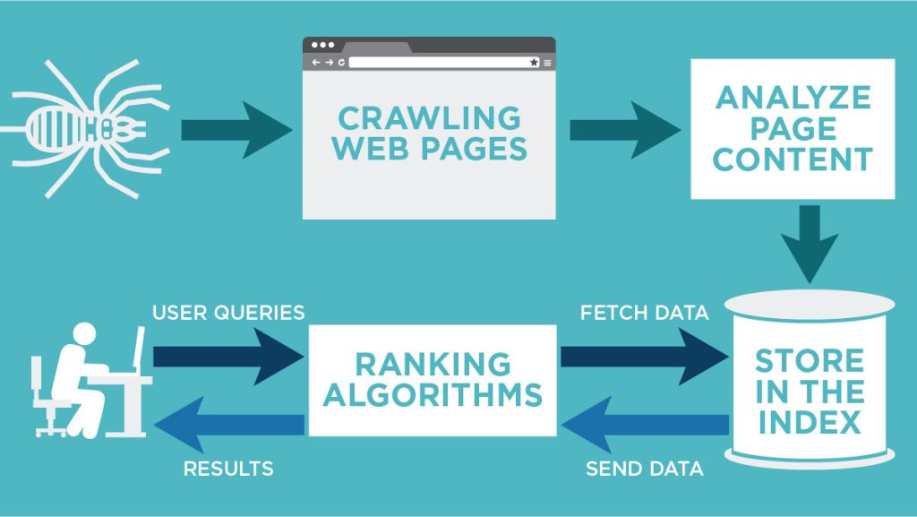 Search Engine: Crawl, Index, and Rank